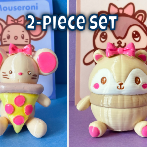 Mouseroni and Chipcorn Figurines